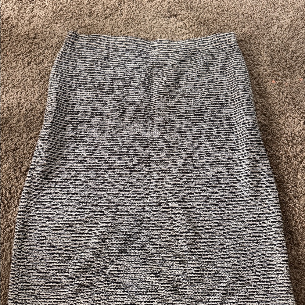 Striped Blue Women's Skirt